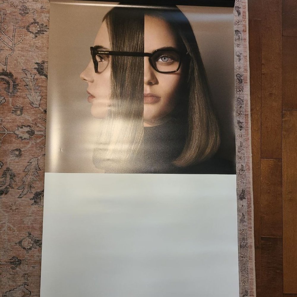New Burberry Eyewear and Sunwear poster.